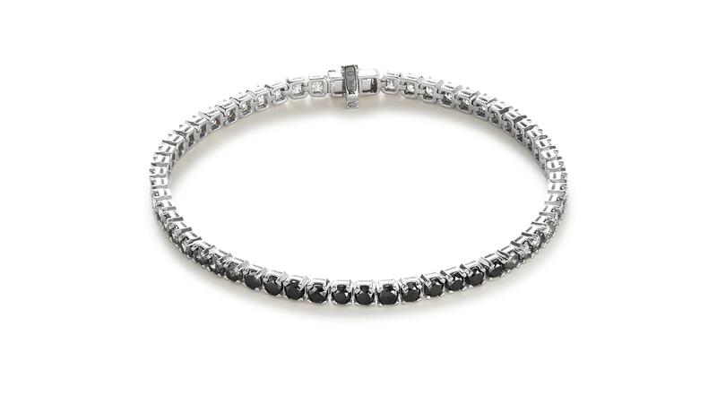 Bernard James diamond tennis bracelet